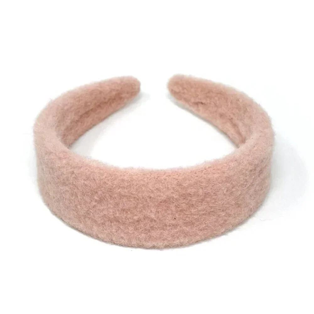 NWOT Faye Fuzzy Wide Pink Headband